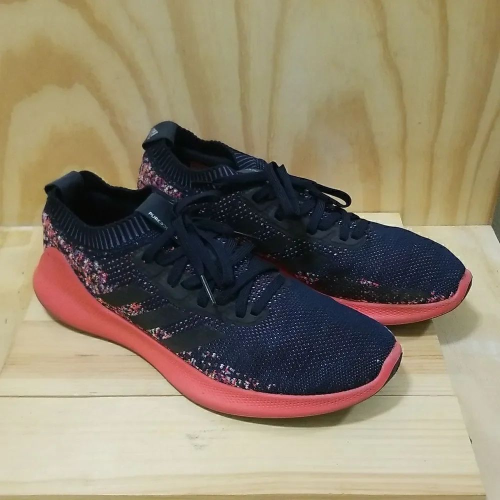 adidas Purebounce+ Legend Ink Shock Red Mens size 13